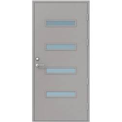 Kaski Soldrömmar Genova Ytterdörr Klarglas S 2502-B H (90x200cm)