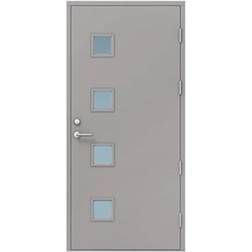Kaski Soldrömmar Pisa Ytterdörr Klarglas S 2502-B H (90x210cm)