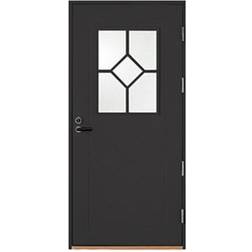 Kaski Classic Uppsala Ytterdörr Crepiglas S 7502-B V (90x210cm)