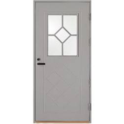 Kaski Classic Uppsala Ytterdörr Crepiglas S 2502-B V (90x210cm)