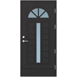 Kaski Soldrömmar Milano Ytterdörr Klarglas S 7502-B V (100x210cm)