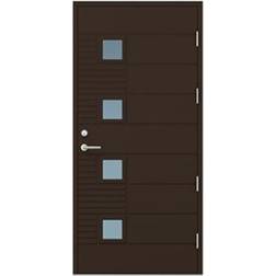 Kaski Soldrömmar Torino Ytterdörr Klarglas S 8005-Y20R V, H (90x210cm)