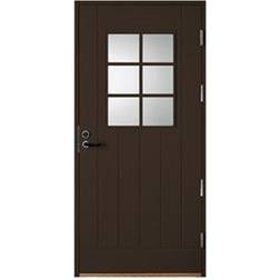 Kaski Classic Visby Ytterdörr Crepiglas S 8005-Y20R H (90x210cm)