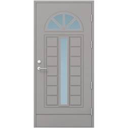 Kaski Soldrömmar Milano Ytterdörr Klarglas S 2502-B V, H (100x200cm)