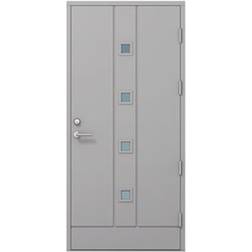 Kaski Soldrömmar Siena Ytterdörr Klarglas S 2502-B H (90x200cm)