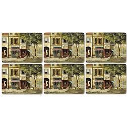 Pimpernel Parisian Scenes Coaster 6pcs