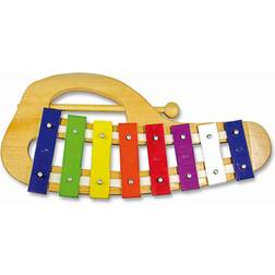 Bino Xylophone Metallic Curved