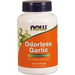 NOW Odorless Garlic 250 pcs