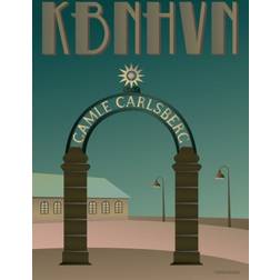 Vissevasse KBNHVN Star Gate Poster 70x100cm