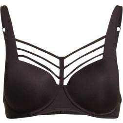 Marlies Dekkers Leading Strings Plunge Balcony Bra - Stricktly Black