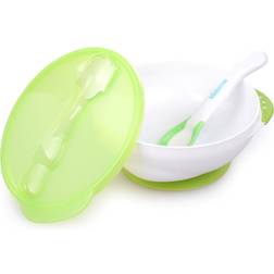 Kidsme Suction Bowl with Ideal Temperature Spoon Set