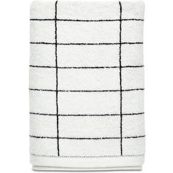 Mette Ditmer Tilestone Bath Towel Black/White (100x50cm)