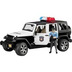 Bruder Jeep Wrangler Unlimited Rubicon Police Ajoneuvot wit