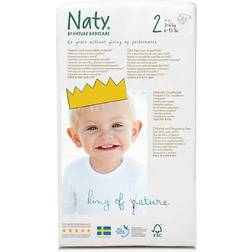 Naty 33 Couches écologiques T2, 3-6kg