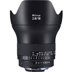 Zeiss Milvus 18mm f/2.8 ZF.2 Lens for Nikon F