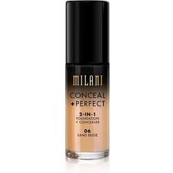 Milani Conceal +Perfect 2-in-1 Foundation #08 Light Tan