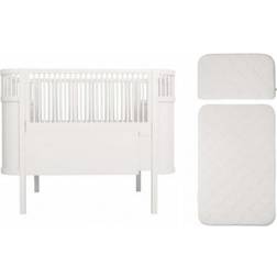 Sebra Baby & Junior Bed with mattress 27.6x45.3"