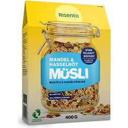 Risenta Müsli Mandel & Hasselnöt 400g 400g