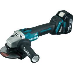 Makita Accu-Haakse Slijpmachine 18 V 5.0 Ah