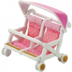 Sylvanian Families Tvillingeklapvogn