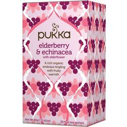 Pukka Elderberry & Echinacea 40g 20pcs