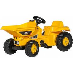 Rolly Toys tracteur escaliers RollyKid Dumper Cat jaune junior