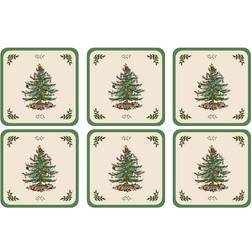 Spode Pimpernel Christmas Tree Glasbrik 6stk