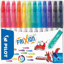 Pilot Frixion Colors Erasable Fibre Tip Colouring Pen 12-pack