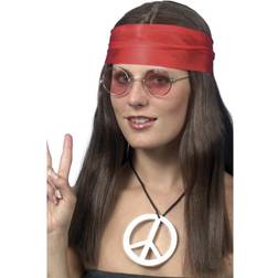 Smiffys Hippie Kvinna Tillbehörskit