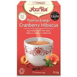 Yogi Tea Positive Energy Cranberry Hibiscus 17pcs
