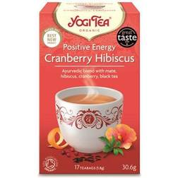 Yogi Tea Positive Energy Cranberry Hibiscus 17st