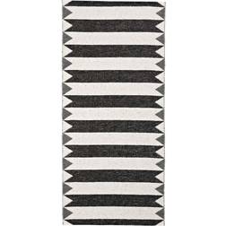 Horredsmattan Peak Svart 70x200cm