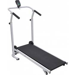 vidaXL Minicinta De Correr Plegable Negro