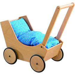 Haba Dockvagn Bokträ Natur 001624