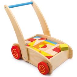 Legler Small Foot Loopwagen Bouwblokken