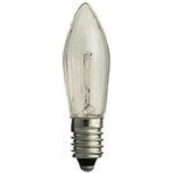 Konstsmide 1074-030 Lampadina di ricambio 3 pz. E10 23 V Trasparente