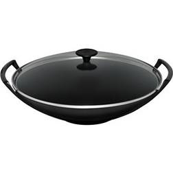 Le Creuset Matte Black med låg 36cm