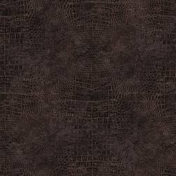 Galerie Papier peint Croco Marron Noordwand Marron foncé