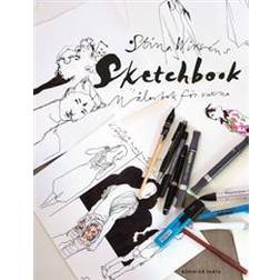 Stina Wirséns Sketchbook: målarbok för vuxna (Inbunden)