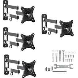 tectake 4x Wall Bracket 401763