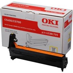 OKI Tambor Laser Amarillo Paginas C/5600/5700