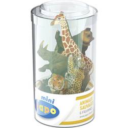 Papo 33021 figurine animaux mini tub's sauvages