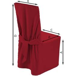 Dekoria 705-60 Universal Sædebetræk Rød (94x45cm)