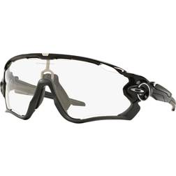 Oakley Jawbreaker Photochromic - Polished Black/Clear/Black Photocromic