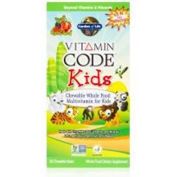 Garden of Life Vitamin Code Kids Multivitamin 60 stk