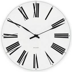 Arne Jacobsen Roman White Wall Clock 21cm