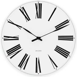 Arne Jacobsen Roman White Wall Clock 16cm