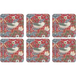 Pimpernel Strawberry Thief Glasbrik 6stk