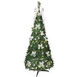 Star Trading Pop-up Green/Gold Julgran 185cm