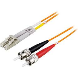 Deltaco Multimode OM1 62.5/125 LC - ST 10m